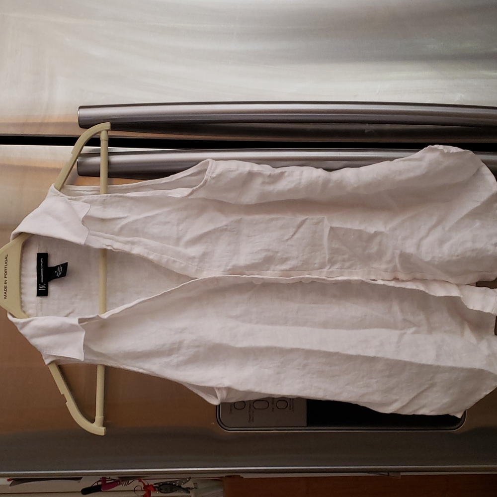 Inc. Linen Sleeveless Blouse.